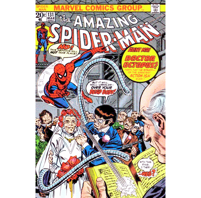 spider-man 131 with this ring I thee web